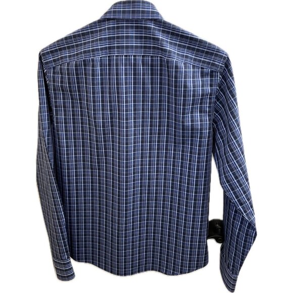 Men's Slim Fit  M Untuck It Button Down Wrinkle Free, 100% Cotton Shirt - Picture 2 of 10